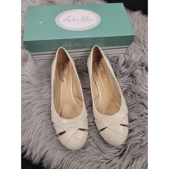 True comfort flat shoes 9, cream - Picture 5 of 7